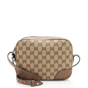 Gucci GG Canvas Bree Mini Messenger